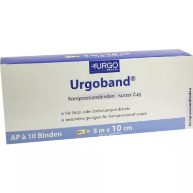 URGOBAND Bande à allongement court 10 cmx5 m, 10 pces