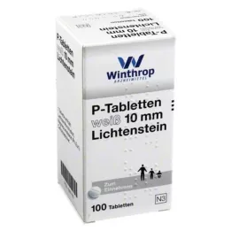 P TABLETTEN blanc 10 mm, 100 pcs