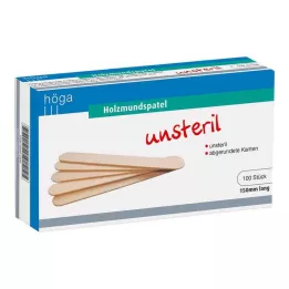 HOLZMUNDSPATEL 150 mm de long, 100 pièces