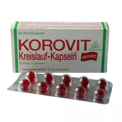 Capsules de circulation Korovit, 20 pc