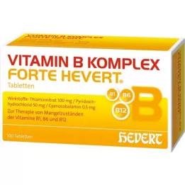 VITAMIN B KOMPLEX forte Hevert comprimés, 100 pc