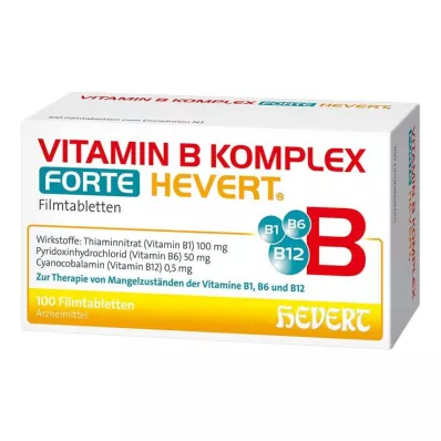 VITAMIN B KOMPLEX forte Hevert comprimés, 100 pc