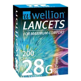 WELLION Lancets 28 G, 200 pièces