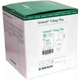 URIMED Tribag Plus Urin jambe 500ml 50cm stérile, 10 pces