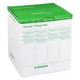 URIMED Tribag Plus urine, p.m. 500ml 80cm, 10 pces
