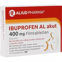 IBUPROFEN AL akut 400 mg comprimés pelliculés, 10 pc