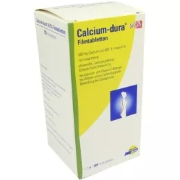 CALCIUM DURA Vit D3 comprimés pelliculés, 120 pc