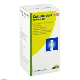 CALCIUM DURA Vit D3 comprimés pelliculés, 120 pc