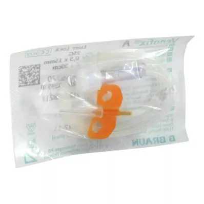 VENOFIX A Bandes pour ponction veineuse 25 G 0,5 mm orange, 1 pc