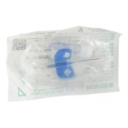 VENOFIX A Bandes pour ponction veineuse 23 G 0,65 mm bleu, 1 pc