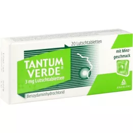 TANTUM VERDE 3 mg Pastilles à la menthe, 20 pces