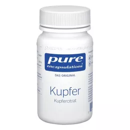 PURE ENCAPSULATIONS Gélules de citrate de cuivre, 60 gélules