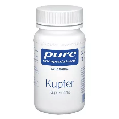 PURE ENCAPSULATIONS Gélules de citrate de cuivre, 60 gélules PURE ENCAPSULATIONS Gélules de citrate de cuivre, 60 gélules