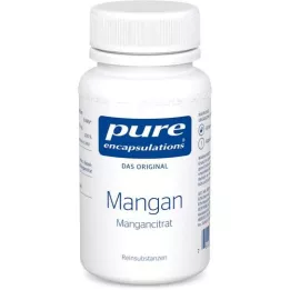 PURE ENCAPSULATIONS Gélules de citrate de manganèse, 60 gélules