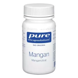 PURE ENCAPSULATIONS Gélules de citrate de manganèse, 60 gélules