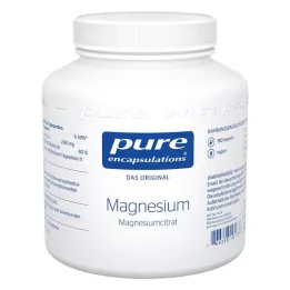 PURE ENCAPSULATIONS Gélules de Magnésium Magnésium Citrate, 180 gélules