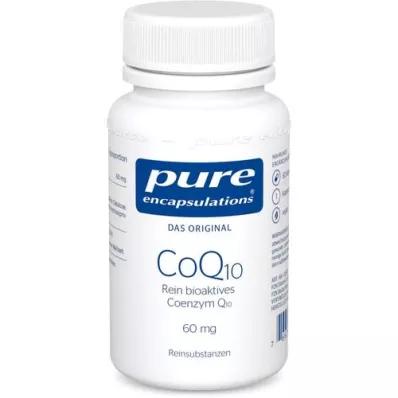 PURE ENCAPSULATIONS Gélules de CoQ10 60 mg, 60 gélules