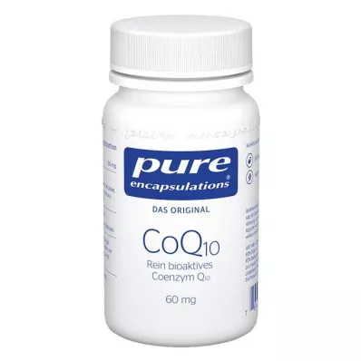 PURE ENCAPSULATIONS Gélules de CoQ10 60 mg, 60 gélules