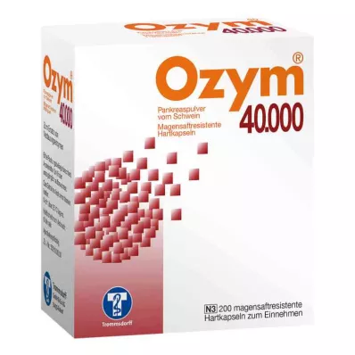 OZYM 40.000 gélules gastro-résistantes, 200 gélules