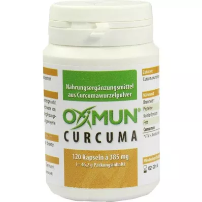 OXIMUN Gélules de curcuma, 120 gélules