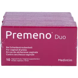 PREMENO Ovules vaginaux Duo, 3X10 pces