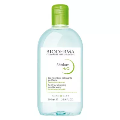 BIODERMA Solution nettoyante Sebium H2O, 500 ml