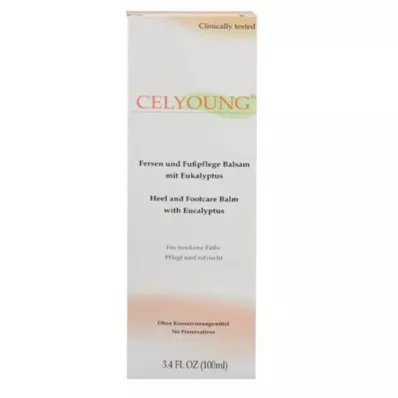 CELYOUNG Baume pour les talons et les pieds avec eucalyptus, 100 ml CELYOUNG Baume pour les talons et les pieds avec eucalyptus, 100 ml