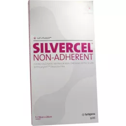 SILVERCEL Compresses non adhésives 10x20 cm, 5 pces