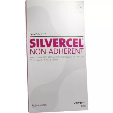 SILVERCEL Compresses non adhésives 10x20 cm, 5 pces