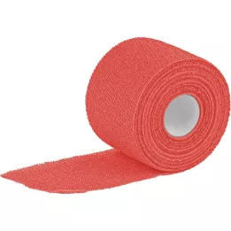 PEHA-HAFT Bande de fixation Color 6 cmx20 m rouge, 1 pc