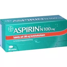 ASPIRIN N 100 mg comprimés, 98 pcs