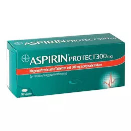 ASPIRIN Comprimés gastro-résistants Protect 300 mg, 98 comprimés