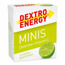 DEXTRO ENERGY minis tablettes de citron vert, 50 g