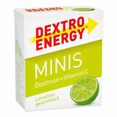 DEXTRO ENERGY minis tablettes de citron vert, 50 g