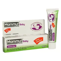 MAMMUT Gel dentaire pour bébés, 10 ml