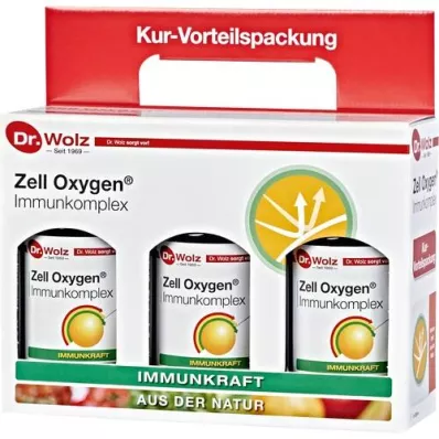 ZELL OXYGEN Cure Immunkomplex liquide, 3X250 ml