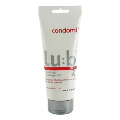 CONDOMI Gel lubrifiant et de massage Lub, 200 ml