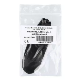 DÄUMLING Cuir taille 4 avec bande à nouer, 1 pc