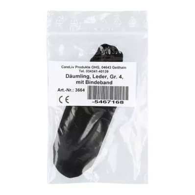 DÄUMLING Cuir taille 4 avec bande à nouer, 1 pc
