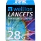 WELLION Lancets 28 G, 100 pièces