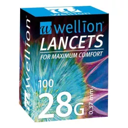 WELLION Lancets 28 G, 100 pièces