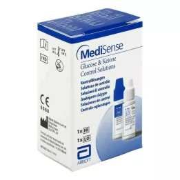 MEDISENSE Lait de contraste glucose + cétones H/L, 2 flacons