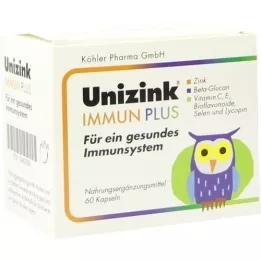 UNIZINK Capsules Immun Plus, 1X60 pc