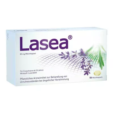 Capsules molles Lasea pour lagitation intérieure, 56 pc Capsules molles Lasea pour lagitation intérieure, 56 pc
