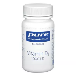 PURE ENCAPSULATIONS Gélules de vitamine D3 1000 I.U., 60 gélules