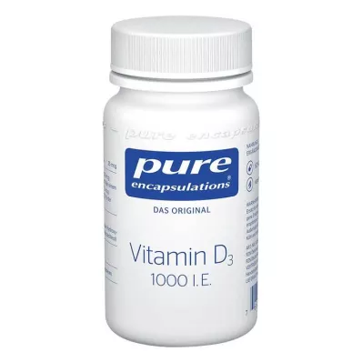 PURE ENCAPSULATIONS Gélules de vitamine D3 1000 I.U., 60 gélules PURE ENCAPSULATIONS Gélules de vitamine D3 1000 I.U., 60 gélules