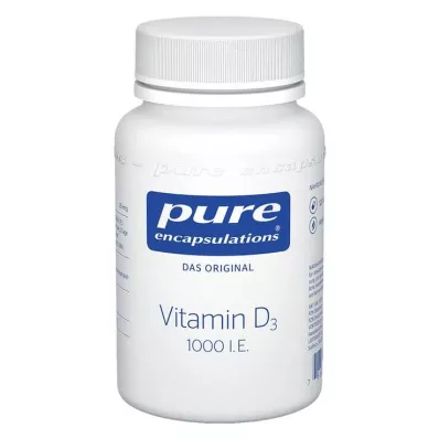 PURE ENCAPSULATIONS Gélules de vitamine D3 1000 I.U., 120 capsules