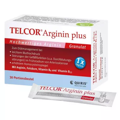 TELCOR Arginine plus Btl. granulés, 30 pces