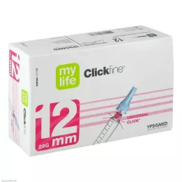 MYLIFE Aiguilles Clickfine 12 mm, 100 pces