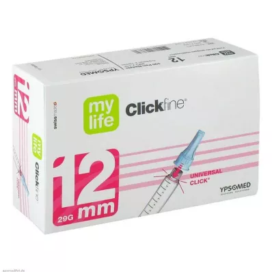 MYLIFE Aiguilles Clickfine 12 mm, 100 pces
